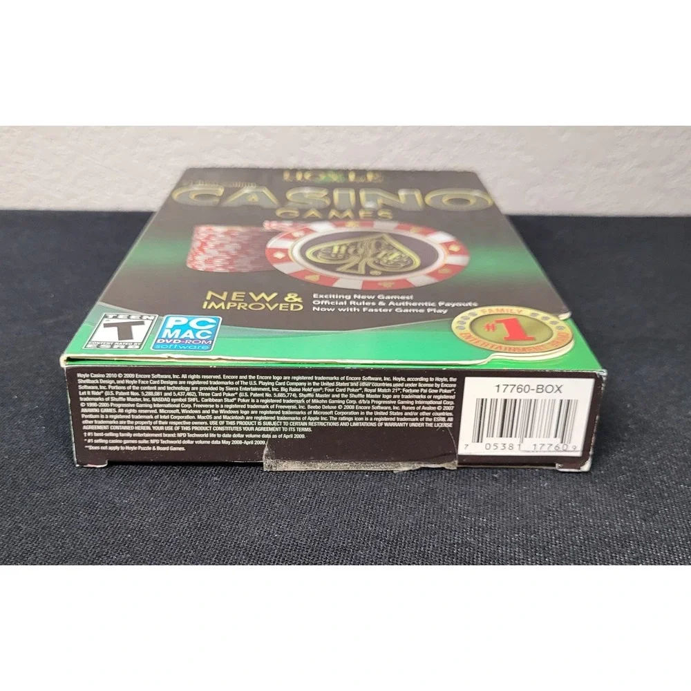 Hoyle Casino Games (2010 Edition) PC and Mac DVD-ROM (PC Game)